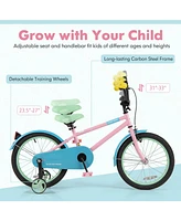 Kids Bicycle with Adjustable Handlebar Seat for Comfort Growth