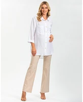 Pietro Brunelli Maternity Pull-On Flare Stretch Pants