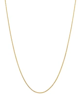 Steeltime Women's 14K Gold Plated Box Chain Necklace