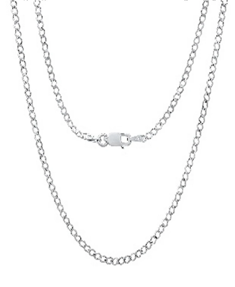 Steeltime Unisex 14K Gold Plated Box Link Chain Necklace