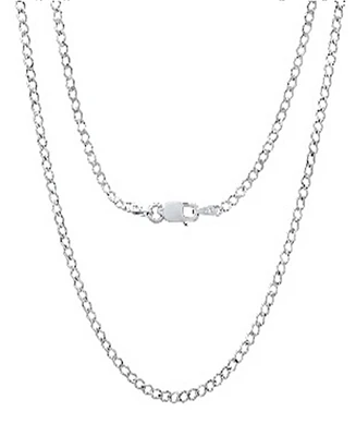 Steeltime Unisex 14K Gold Plated Box Link Chain Necklace