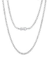 Steeltime Unisex 14K Gold Plated Box Link Chain Necklace