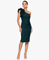 Xscape Women's One-Shoulder Sheath Dress