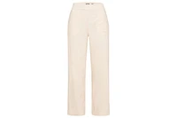 Olsen Women's Mona Fit Linen Blend Pull-On Pant