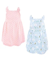 Hudson Baby Girls Cotton Dresses