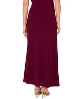 Sam & Jess Women's A-Line Pull-On Maxi Skirt