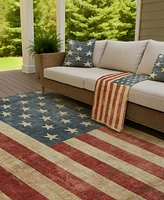 Addison Liberty Machine Washable LB1 5'x7'6" Area Rug Set