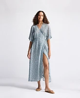 Reistor Women's Maxi Wrap Dress