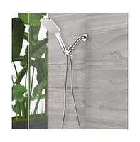 Rainsken Chrome high pressure multi function with hand held shower faucet