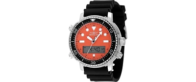 Invicta Men's 48368 Pro Diver Digital 3 Hand Orange Dial Watch