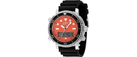 Invicta Men's 48368 Pro Diver Digital 3 Hand Orange Dial Watch