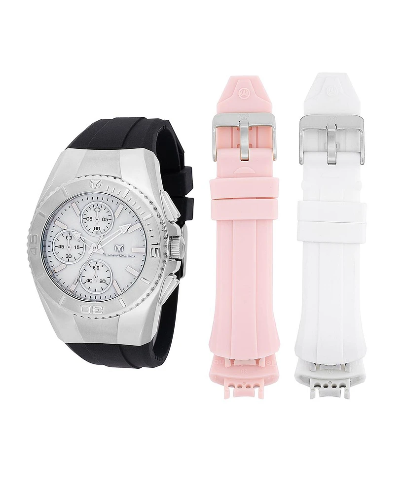 Techomarine Women's Tm-124032 Cruise Original Quartz Chronograph White Dial Watch