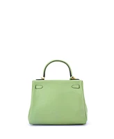 Pre-Owned Hermes Kelly 25 Handbag Swift with Gold Hardware