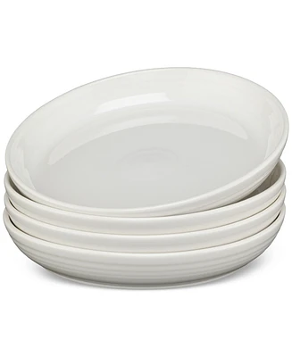 Fiesta White Coupe Dinner Bowls, Set of 4
