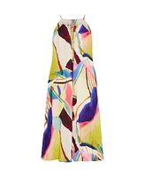 City Chic Plus Summer Print Maxi Dress