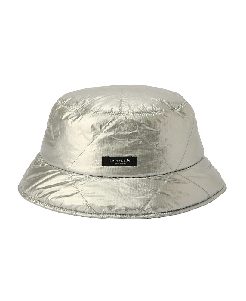 Kate Spade New York Women's Sam Quilted Bucket Hat
