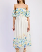 En Saison Women's Julia Midi Dress