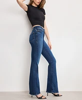 Good American Women's Soft Tech Classic Bootcut Jeans