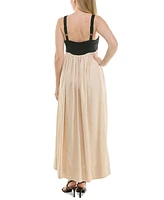 Taylor Women's Sleeveless Empire-Waist Dress
