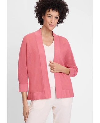 Olsen Women's Open Front Cardigan