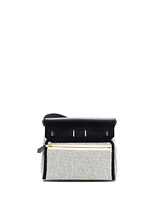 Pre-Owned Hermes 20 Herbag Zip Toile and Leather