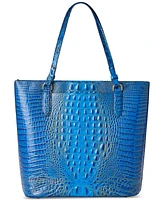 Brahmin Ezra Melbourne Embossed Large Leather Tote
