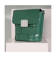 Women's The Basket Sling Bag - Emerald Green
