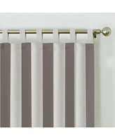 Elrene Home Fashions Highland Stripe Indoor/Outdoor Window Curtain