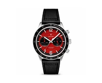 Vincero Men's Apex 42mm Chronograph Watch – Infrared Red Dial