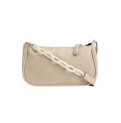 Women's The Diem Shoulder Bag - Ivory White