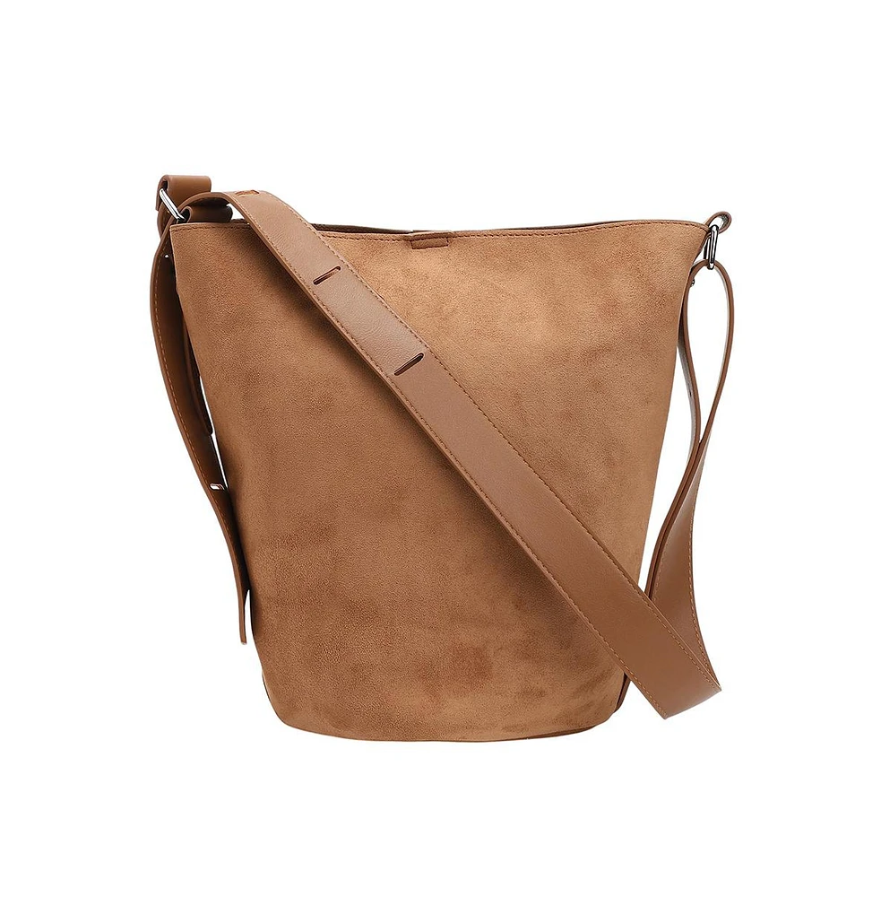 Women's The Bucket Tote Bag - Tan Brown