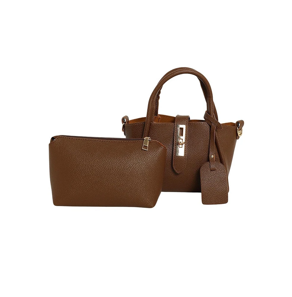 Women's The Galleria Hand Bag - Mocha Brown