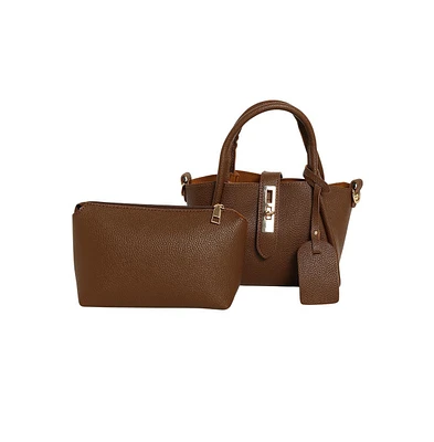 Women's The Galleria Hand Bag - Mocha Brown