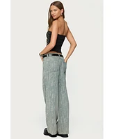 Edikted Women's Blanco Studded Grommet Tube Top