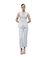 Nocturne Women's Floral Embroidery Vest