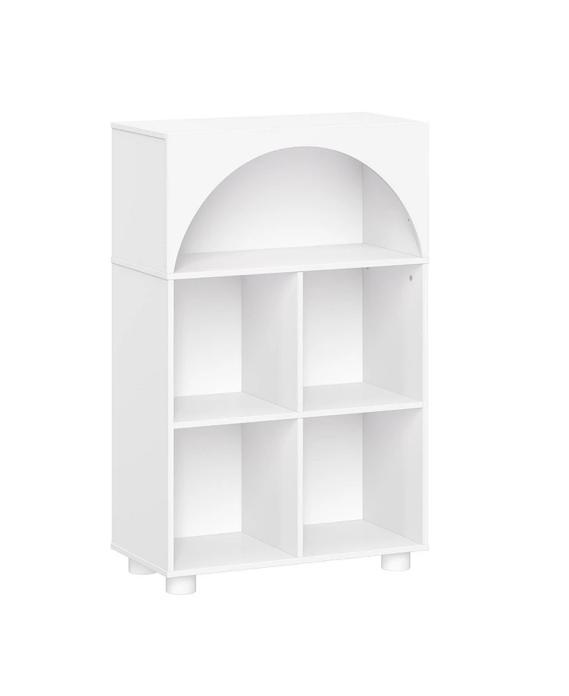 Sourcing Solutions Arched 23" Solid Wood Kids Curve Appeal Bookcase