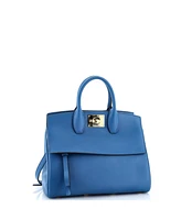 Pre-Owned Salvatore Ferragamo Small Studio Satchel Leather