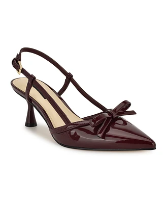 Nine West Women's Reega Tapered Heel Slingback Pumps