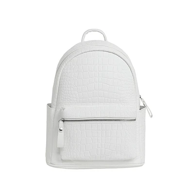 Women's The Croc Curve Backpack - Daisy White