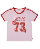 Levi's Big Girls V-neck Sporty T-Shirt