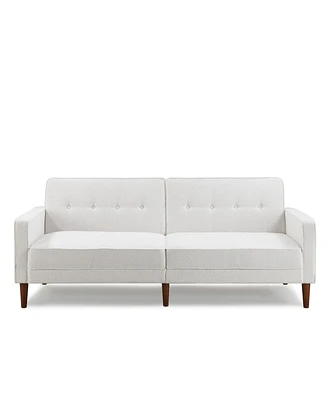 Gold Sparrow 80" Faux Fur Camden Convertible Sofa Bed, Created for Macy's