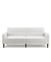 Gold Sparrow 80" Faux Fur Camden Convertible Sofa Bed, Created for Macy's
