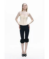 Nocturne Women's Corset-Inspired Blouse