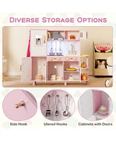 Kitchen Playset with Ice Maker and Sounds for Ages 3+