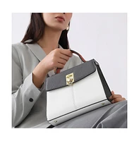 Women's The Curatus Satchel Bag - Moon Grey & Chalk White