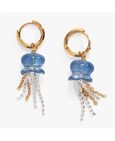 Whimsical Jellyfish Huggie