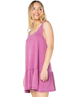 Roxy Juniors' Still Salty Sleeveless Cotton Shift Dress