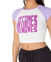 Roxy Juniors' Comes Waves T-Shirt