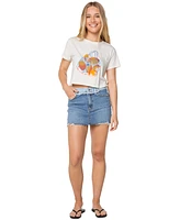Roxy Juniors' Made The Sun Cotton T-Shirt