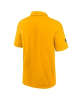 Fanatics Men's Gold Pittsburgh Penguins Authentic Pro Rink Polo Shirt